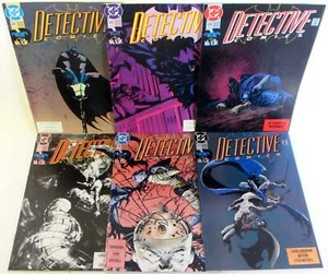 Detective Lot of 6 #632, 633, 634, 635, 636, 637 DC (1991) 1st Print Comics - Picture 1 of 1