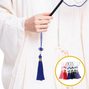 12 Pcs Chinese Knot Pendant Charms Tassel Ornaments Miss Decorative Pendants - Picture 1 of 12