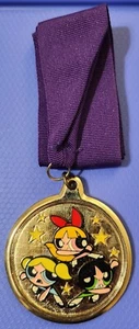 Cartoon Network Powerpuff Girl Medaille vergoldet Medaille selten - Bild 1 von 2