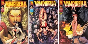 Vampirella Monthly #10, 11, 12 Hell on Earth Part 1, 2, 3 (1998) Harris Set - Picture 1 of 8