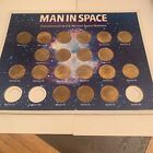 1969 Man In Space coin set INCOMPLETE Bronze Coins