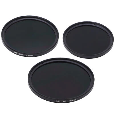 ND 1000 Filters Neutral Density 1000 Photography Filters For Digital Camera ZZ1 - Image 1 of 4