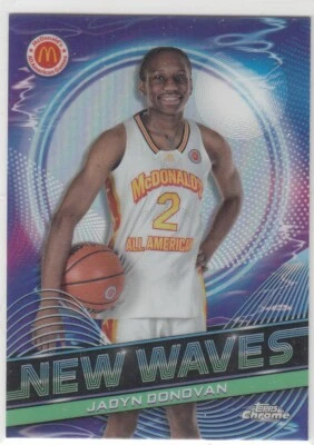 2023 Topps Chrome McDonald's All American Jadyn Donovan New Waves #NW-15 - Image 1 of 2
