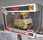 Funko Pop Rides #113 Stranger Things Argyle & Pizza Van Target Exclusive 🔥🤟🤘