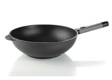 GUZZINI WOK PADELLA SALTAPASTA CM.32 COOK SPACE MANICO REMOVIBILE