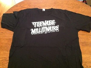 Vintage TEENAGE MILLIONAIRE T shirt Large teenage millionaire new w/ tags - Picture 1 of 5