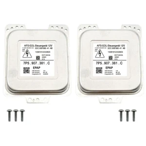 2x New For 11-13 Porsche Cayenne Xenon Ballast Control Module 958.618.381.01 - Foto 1 di 3
