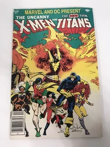 Marvel and DC Present Uncanny X-Men & The New Teen Titans #1 Newsstand 1982 - Picture 1 of 15