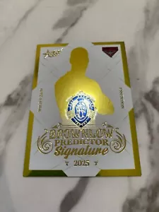 Select AFL Footy Stars Essendon Bombers Brownlow Predictor Signature 2025/220 - Imagen 1 de 4