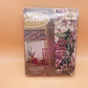 Tapestry Balloon Valance Hunter The Curtain Collection 84x17 inches 40 in Window - Picture 1 of 7