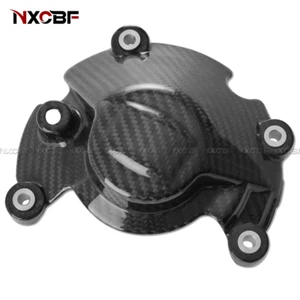 2022-2025 Yamaha MT-10/SP Carbon Fiber Left Engine Alternator Case Cover Fairing - Picture 1 of 4
