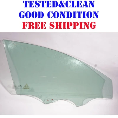 2011-2014 HYUNDAI SONATA FRONT RIGHT PASSENGER SIDE DOOR WINDOW GLASS OEM. - Image 1 of 3