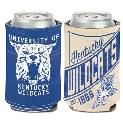 KENTUCKY WILDCATS COLLEGE VAULT SOFT FOAM CAN BOTTLE COOZIE KOOZIE COOLER Cover