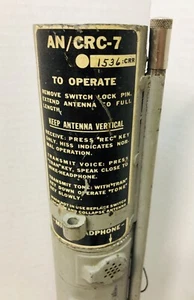 WW2 US Navy AN/CRC-7 VHF Sea Rescue Transmitter Receiver Walkie Talkie - Picture 1 of 9