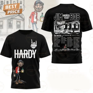 Hardy JimBob World Tour 2025 3D T-Shirt - Picture 1 of 3
