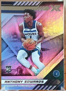 2020-21 Panini Chronicles XR Anthony Edwards Rookie 