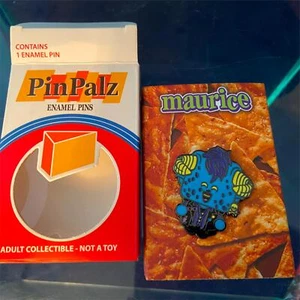 Pin Palz Little Monsters Maurice Howie Mandel Geek Fuel Enamel Pins Set New - Picture 1 of 8