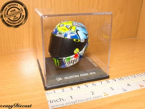 VALENTINO ROSSI MOTO-GP AGV 2015 HELMET 1/5 SIMONCELLI CIRCUIT MISANO CASCO GP - Imagen 1 de 1