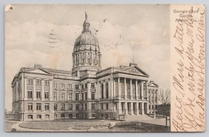 State Capital Atlanta Georgia GA 1907 Ub Postcard - Picture 1 of 2