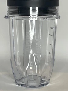 READ Nutri Ninja 18 Oz Mixing Cup Sip & Seal Lid Replacement Ninja Blender - Picture 1 of 5