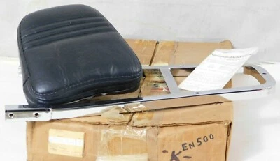 1 NOS 1990-1996 Kawasaki Vulcan EN 500 respaldo trasero negro Sissy OEM K53043-054 Foto 1 de 4