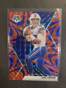 Jake Fromm Rookie Card Blue Reactive Prizm Refractor Panini Mosaic Bills ๐ฅ - Picture 1 of 2