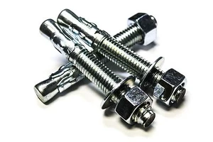 (5) 5/8"x4-1/2" Wedge Anchors - Zinc - Picture 1 of 1