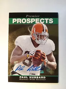 2008 SP Rookie Edition Prospects Auto Paul Hubbard #294 RC Browns Free Ship!! - Picture 1 of 2