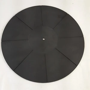VINTAGE YAMAHA P-10 TURNTABLE PART RUBBER PLATTER MAT 1-D Free Shipping - Picture 1 of 2
