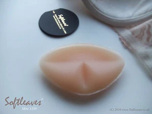 Mini potenciadores de senos de silicona ligeros Softleaves insertos push up  - Imagen 1 de 10