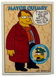 1994 Skybox The Simpsons Mayor Quimby #S25 - Picture 1 of 2
