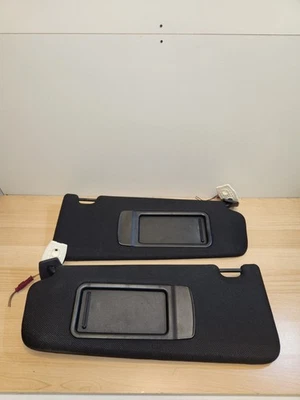 ♻️ 2011-2016 BMW 535I F10 PÁRA-SOL DIANTEIRO ESQUERDO E DIREITO COM CONJUNTO DE ESPELHO PRETO - Imagem 1 de 4