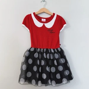 Disney Red and Black Minnie Mouse Dress 5T Toddler Dress - Picture 1 of 3