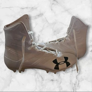 Scarpe da calcio Under Armour Highlight MC uomo taglia 11 bianco nero 3021416-101 - Foto 1 di 12