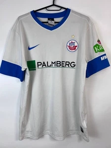 HANSA ROSTOCK 2013 2014 AWAY SHIRT NIKE FOOTBALL SOCCER JERSEY 448189-104 SIZE L - Picture 1 of 6