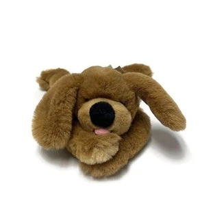 Ganz Heritage Collection Doofus Brown Plush Puppy Dog Stuffed Animal 12" Laying - Picture 1 of 7