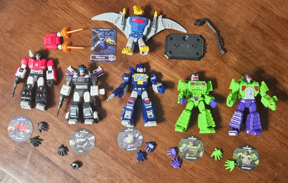Transformers Blokees Lot of 6 MISC Figures (with 1 shiney)  - LOOSE - Image 1 of 1