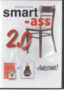 Smart-Ass 2.0 By Bill Abbott DVD VIDEO MAGIC card routine performance tricks BOX - Picture 1 of 1
