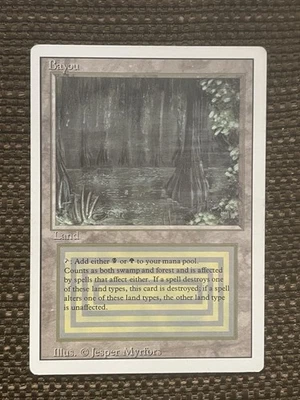 MTG 1994 Bayou Revised Edition PLAYED - Image 1 of 4