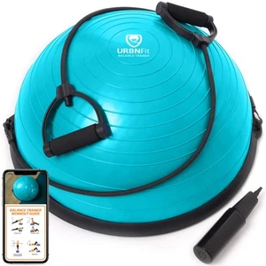 Half Balance Ball - Yoga Ball Balance Trainer for Core Stability & Full Body ... - Picture 1 of 9