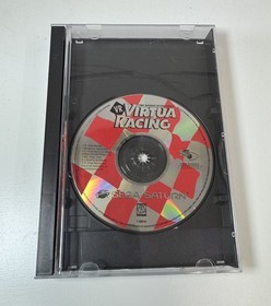 Virtua Racing - Sega Saturn - Disc, Case, & Back Cover-Art - No Manual - TESTED