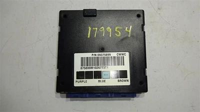 Body Control Module ID: 09375899 Fits 2001 Silverado 2500 Pickup Truck 618584 - Imagem 1 de 4