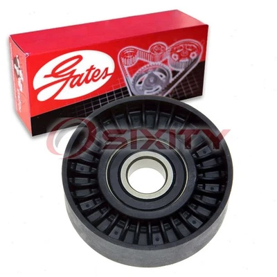 Gates DriveAlign Drive Belt Idler Pulley for 1992-1994 Ford Topaz 2.3L L4 te Foto 1 de 4