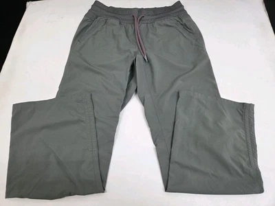 Pantalones de senderismo The North Face para mujer gris con bolsillos con cordón de nailon M #7971 Foto 1 de 4