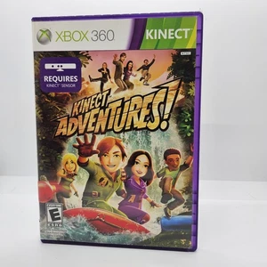 Kinect Adventures Xbox 360 Spiel CIB komplett lila nur Hülle Kinect - Bild 1 von 3