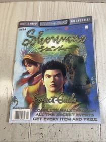 Dreamcast Shenmue Perfect Guide Official Strategy Guide. No Poster