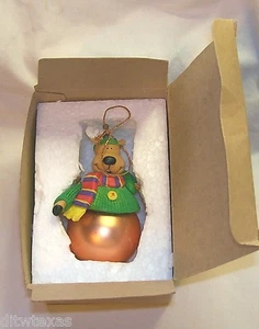 Avon Home Decorations 1997 Santa And Company Reindeer Christmas Ornament - Picture 1 of 5