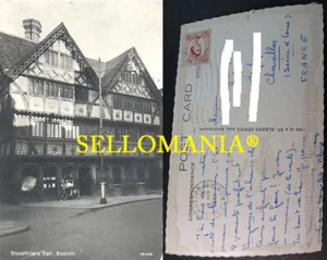 POSTAL BOSTON SHODFRIARS HALL LINCOLNSHIRE EAST MIDLANDS INGLAND CC04523 REINO UNIDO - Imagen 1 de 1