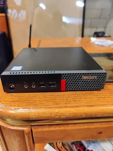 Lenovo ThinkCentre M710q Tiny i5- 7500T 2.70Ghz 256GB M.2 SSD 8GB RAM - Picture 1 of 5