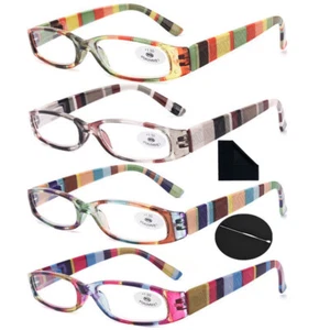 Herren Damen Lesebrille Kunststoff Federscharnier Leser 1,0 1,5 2,0 2,5 3,0 3,5 - Bild 1 von 23